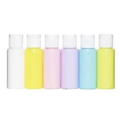 Barn Panduro Hobby Akrylfärg för målarglada barn, 6×60 ml i härliga pastellfärgar