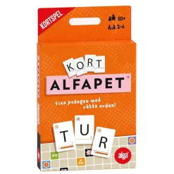 Barn ALGA (BRIO) ALGA kortspel Alfapet, det perfekta spelet för att få ett stort ordförråd!