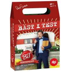 Barn ALGA (BRIO) ALGA Kortspel Bäst i Test, en skrattfest för hela familjen