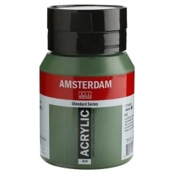 Amsterdam Acrylic akrylfärg 500 ml Olive Green Deep 622 | Akrylfärger