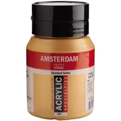 Amsterdam Acrylic akrylfärg 500 ml Gold Deep 803 | Akrylfärger