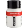 Amsterdam Acrylic akrylfärg 500 ml Zinc White 104 | Akrylfärger