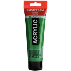 Amsterdam Acrylic akrylfärg 120 ml Permanent Green Light 618 | Akrylfärger