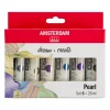 Amsterdam Acrylics Pearl Set - 6 x 20 ml | Akrylfärger