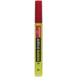 Amsterdam akrylmarker 4 mm Reflex Yellow - 256 – UV, UV-färg