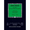 Arches akvarellblock GF, CP, A4 – 210×297 mm, 12 ark, 300 g/m²