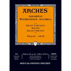 Arches akv.block GT A5 300g | Akvarellblock
