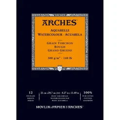 Arches akv.block GT A4 300g | Akvarellblock