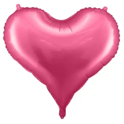 Barn PartyDeco Ballong 61×53 cm – cerise hjärta, perfekt för alla hjärtans dag & valentines
