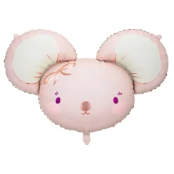 PartyDeco Ballong 46×75 cm – en söt liten mus med stora öron | Barn Ballonger