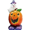 Barn Amscan Ballong glada pumpan & spöket 70×142 cm – perfekt för halloween-festen