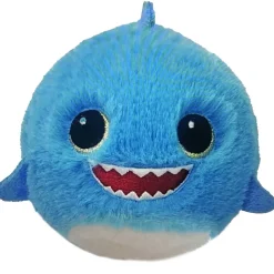 TY Beanie Bouncers Fins Shark – snälla och studsiga hajen Fins! Ø7,5 cm | Barn Gosedjur