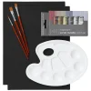 Panduro Hobby Beginners Acrylic Metallic Paint Kit, allt för nybörjaren som vill börja måla med akrylfärg | Akrylfärger