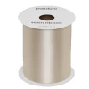Panduro Hobby Beige satinband – 73 mm brett och 5 meter långt | Satinband