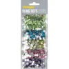 Barn Panduro Hobby Bling Dots Refill Facetted Ø6 mm – 5 påsar transparenta bling dots med silverbotten