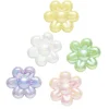 Barn Panduro Hobby Blompärlor, 5 st. stora och färgglada pärlor med glans Ø31 mm
