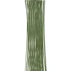 Panduro Hobby Blomsterpinnar / blomstertråd – 50 gröna pappersklädda pinnar à 30 cm, Ø 2,0 mm