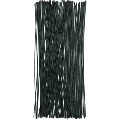 Panduro Hobby Blomsterpinnar / blomstertråd – 120 mörkgröna pinnar à 30 cm, Ø1,6 mm | Metalltråd