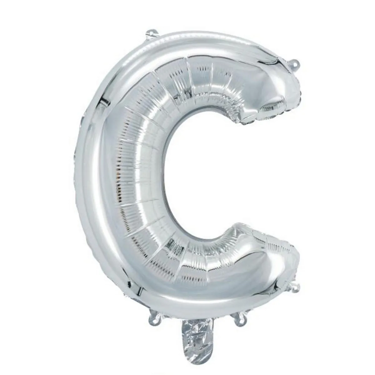 Panduro Hobby Bokstavsballong C silver 32 cm | Barn Ballonger
