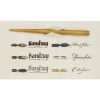 Brause kalligrafi set natur 6p
