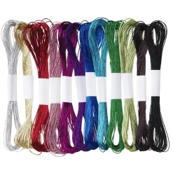 Panduro Hobby Broderigarn metallic 12 st/8 m