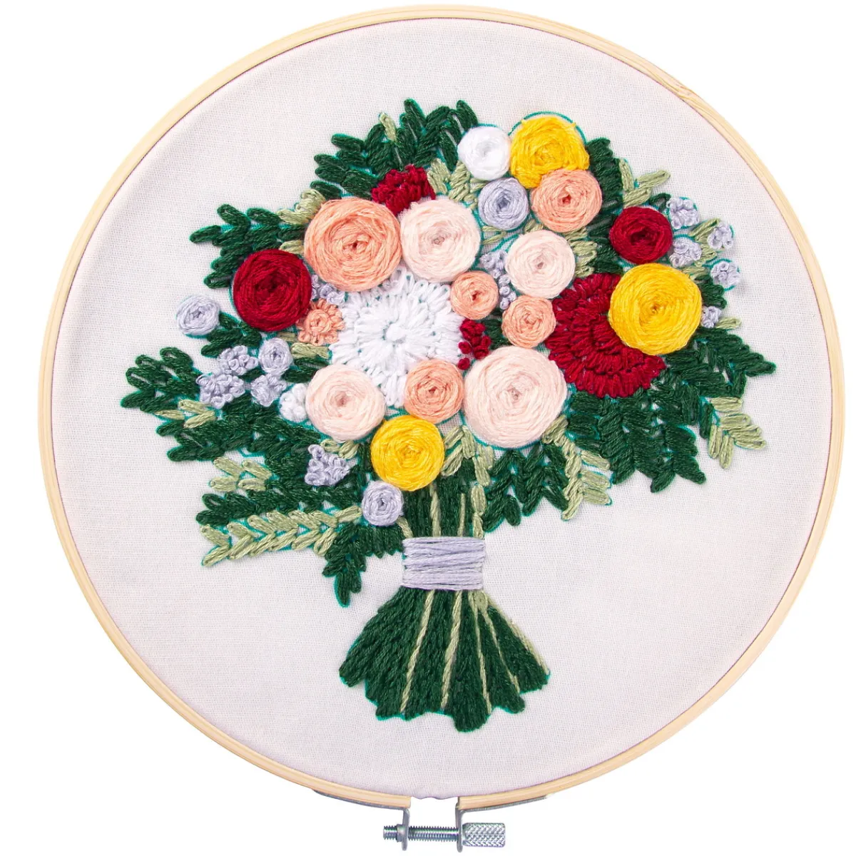 Panduro Hobby Broderikit blombukett | Broderikit