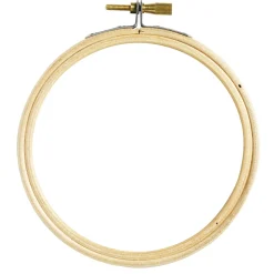 Panduro Hobby Broderiring trä Ø 10 cm