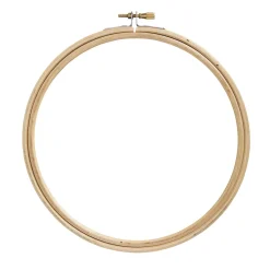 Panduro Hobby Broderiring trä Ø 18 cm