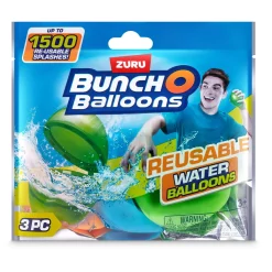 Zuru Bunch O Balloons Reusable Water Balloons 3-pack | Barn Uteleksaker