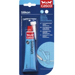 Casco Byggsilikon 40ml Vit