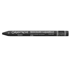 CDA Caran D Ache Caran d'Ache akvarellkrita Neocolor II 009 Black