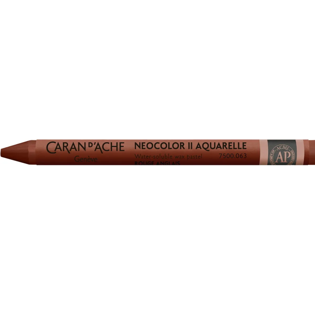 CDA Caran D Ache Caran d'Ache akvarellkrita Neocolor II 063 English Red | Kritor