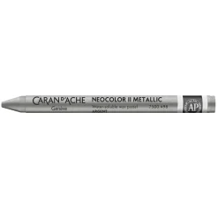 CDA Caran D Ache Caran d'Ache akvarellkrita Neocolor II 498 Silver | Kritor