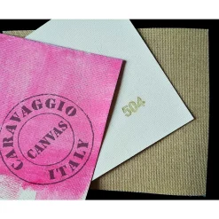 CaraVaggio målarduk 504, 105 cm bred, 100% polyester, fin gräng, 215 g/m²