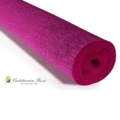 Cartotecnica Rossi kräppapper 572 – fransk rosa, 180 g rulle (144 g/m²) à 50×250 cm | Crepepapper
