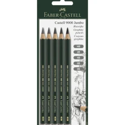 Faber-Castell Castell 9000 Jumbo set 5p | Blyerts- & Grafitpennor