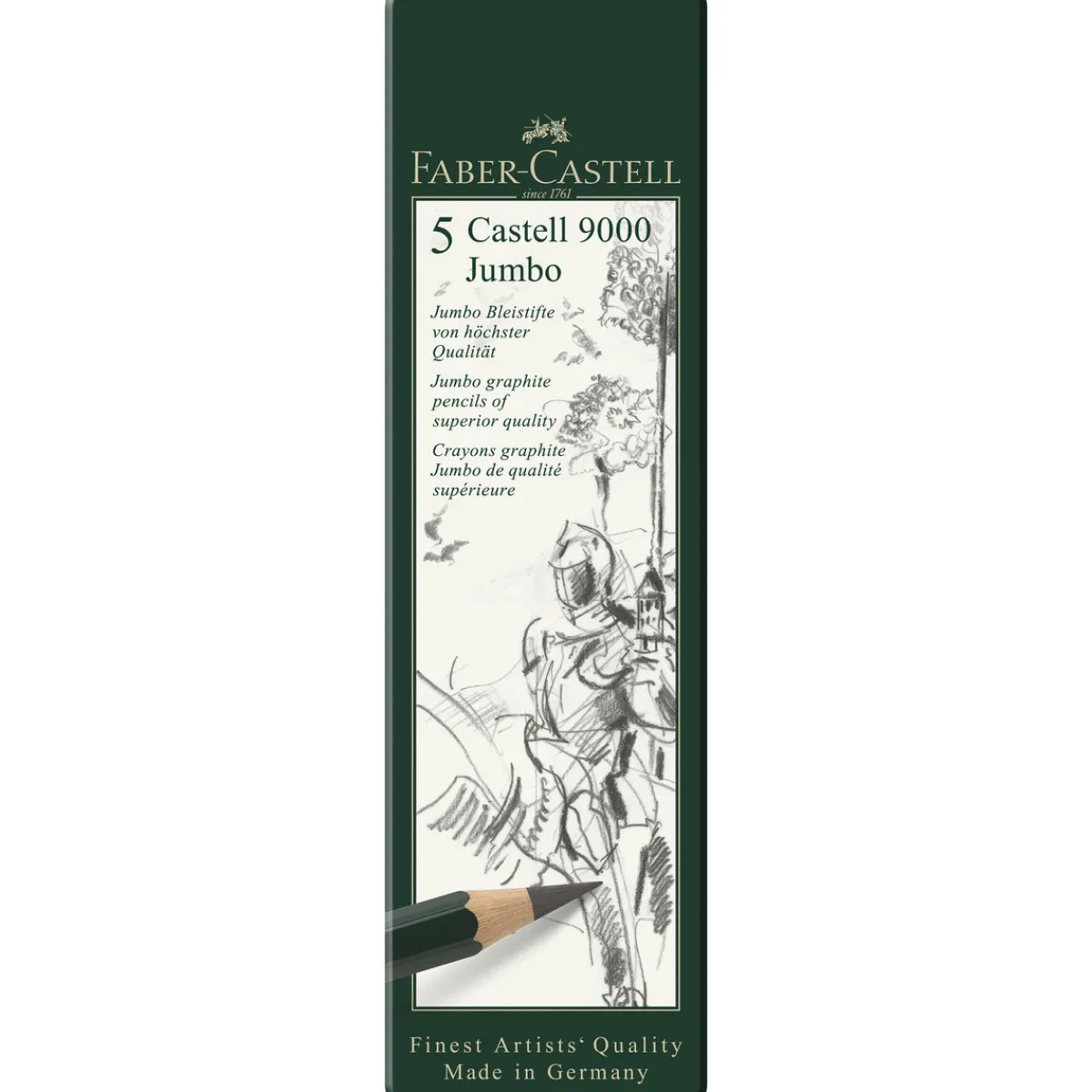 Faber-Castell Castell 9000 Jumbo set 5p ask