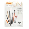 Clairefontaine Paint ON Multi Techniques block A5 (148×210 mm), 30 vita ark, 250 g/m² | Block