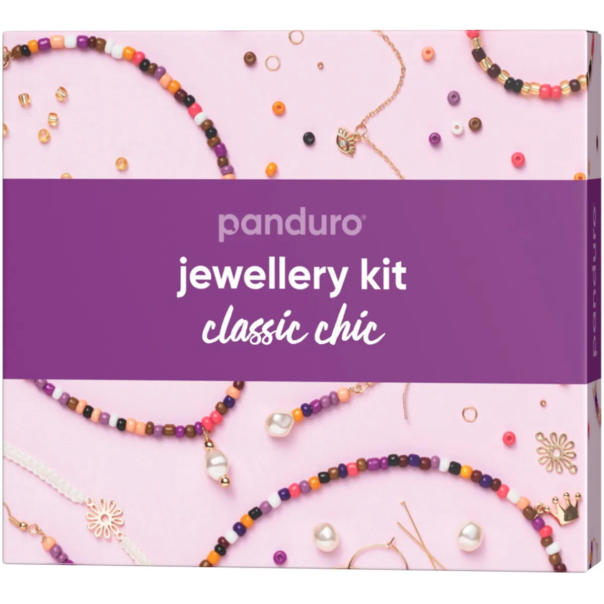 Panduro Jewellery Classic chic charms jewellery kit – skapa dina egna vackra smycken