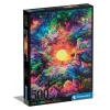 Barn Clementoni pussel Colorboom Collection – Psychedelic Jungle 500 bitar, 36×49 cm
