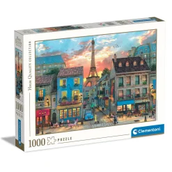 Clementoni pussel High Quality Collection – Streets of Paris 1000 bitar, 70×50 cm | Barn Pussel