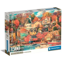 Barn Clementoni pussel High Quality Collection – Lights Danube, 1000 bitar, 70×50 cm