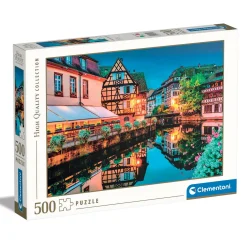 Barn Clementoni pussel HQC – Vieille ville Strasbourg. 500 bitar, 49×36 cm