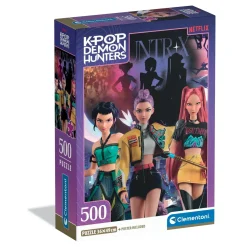 Clementoni pussel K-POP Huntrix, 500 bitar, 36×49 cm | Barn Barnpussel