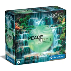 Barn Clementoni pussel – Peace puzzle the flow. 500 bitar, 49×36 cm