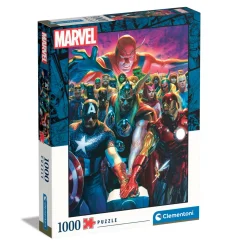 Clementoni pussel – Superhjältar från Marvels Avengers. 1000 bitar, 50×69 cm | Barn Pussel