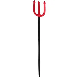 Joker 110 cm lång djävulsgaffel / treudd | Barn Utklädnad