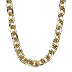 Panduro Jewellery 100 cm lång guldfärgad länkkedja för armband, halsband, örhängen m.m | Kedjor
