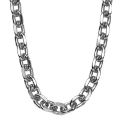 Panduro Jewellery 100 cm lång silverfärgad länkkedja för armband, halsband, örhängen m.m