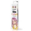 Copic Ciao markers med dubbelspets, 3-pack – Serene palette